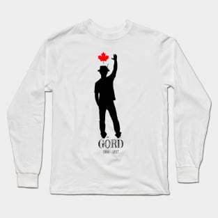 Gord Downie Long Sleeve T-Shirt